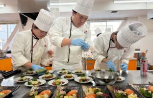 魚食への理解を深める連携協定【国際調理製菓専門学校】