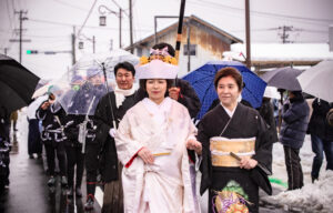 毎年恒例の『花嫁道仲行列』【島田飴まつり伝承会】