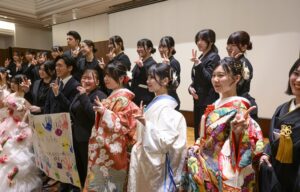 学生運営の婚礼ショーを実施【富山大原簿記 公務員医療専門学校】