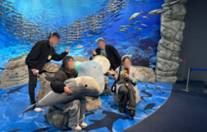 夜の水族館で貸切の恋活【リンクバル】