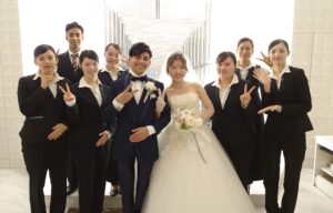 学びの集大成の模擬結婚式実施【大原公務員・ホテル・ ブライダル専門学校沼津校】