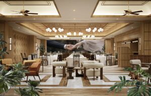 バンケット改装で目標組数1.5倍に【ベルヴィ武蔵野】