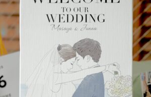 式後も飾れるイラスト提案【Juri illust】