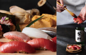 期間限定の鮨コース提供【八芳園】