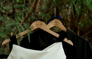 名入れハンガーを婚礼用に提案【Lumé.】