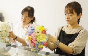 ブーケづくりのレッスン展開【Fleur de saisons】