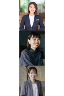 憧れの存在を目指す【結婚式場『ルージュアルダン』 支配人 鈴木彩華さん・IWAI OMOTESANDO ブライダルマネージャー 大谷亜沙美さん・ベルヴィ大宮サンパレス /GLANZ 支配人 西村奈津子さん】