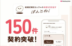 カップルの本音を可視化するツール【ウエディングパーク】