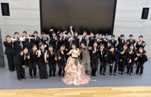 校内で結婚式を初開催【国際ブライダル専門学校金沢】